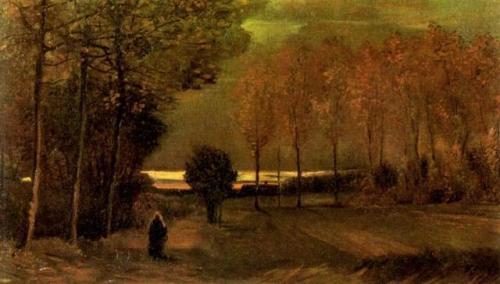 Autumn Landscape at Dusk1885Vincent van Gogh