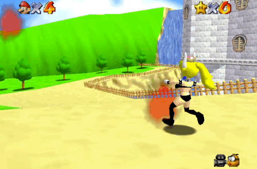 freegameplanet:Bowsette in Mario 64 is a fun fan made mod by...