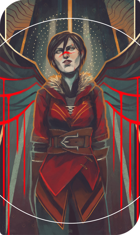 saa-pandaleon - My attempt at making an Inquisition tarot card for...