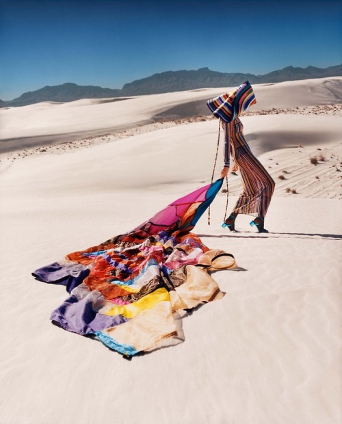 Kendall Jenner in Missoni SS18 ad campaign by Harley Weir....