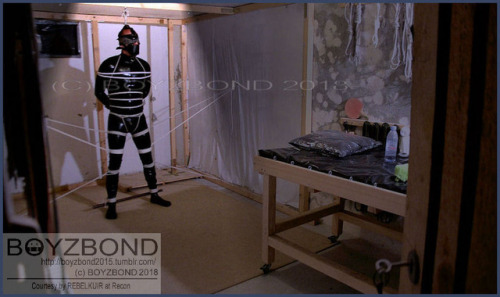 boyzbond2015 - Bound and gagged in rubberProfile of the bondage...
