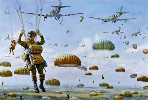 historicaltimes - U.S. paratroopers of the 508th Parachute...