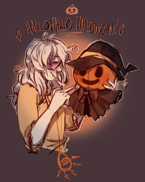 seto-kaibaes:another quick halloween bakura, but this time with...
