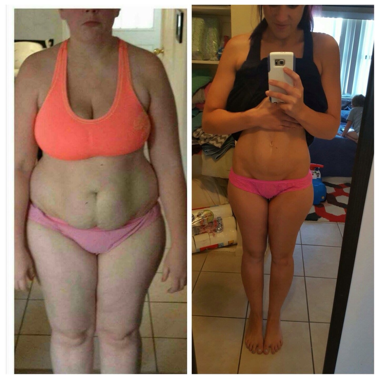 1200 calorie diet before and after 7 days