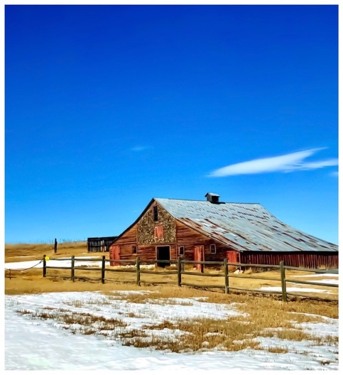 periscope-9 - The Middle of Anywhere.Colorado Barn.by Periscope9