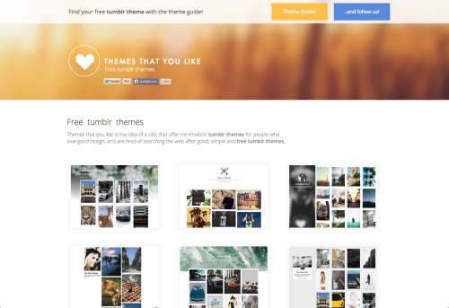 Free tumblr themes!Find your free tumblr theme at themes that...