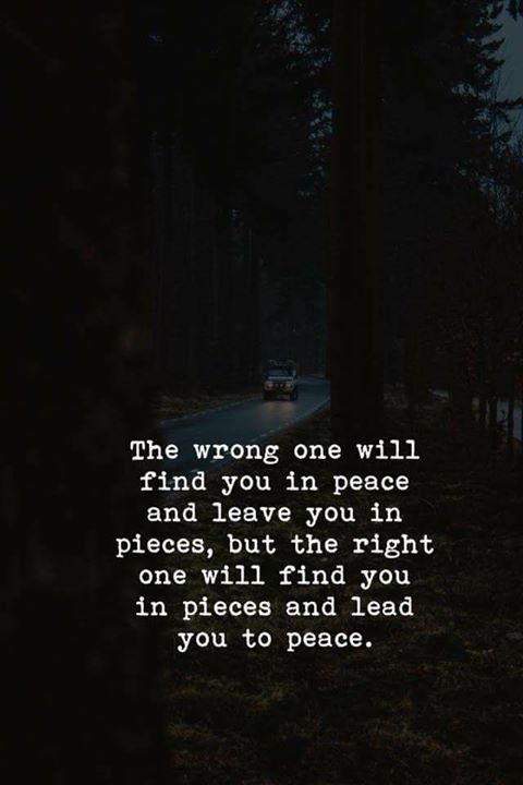quotesndnotes - The wrong one and the right one.. —via...
