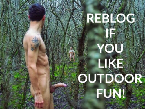 edcapitola2 - I sure do. Naked outdoors gets me hard as a...