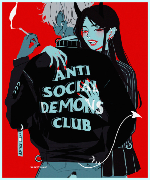 vacuumchan:anti social demons club