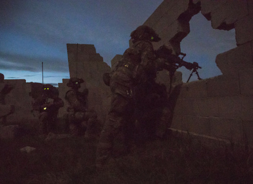 canadian-carbine - 75th Ranger Regiment during night operations...