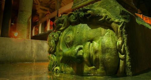 aegean-okra - The Basilica Cistern, is the largest of several...