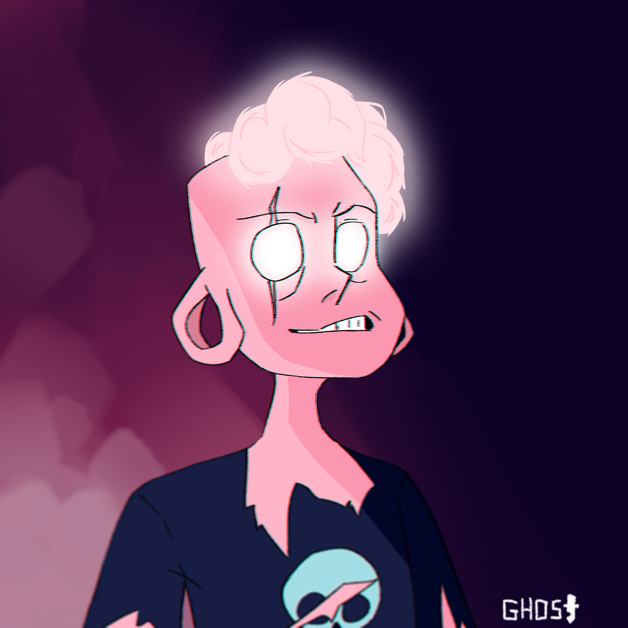 Heyy, is this a bird? Is this an airplane? No, it’s glowing Lars! (i got so tired by drawing him) ((help me plz)) (((like it)))
