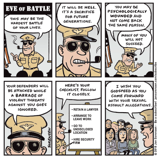 cartoonpolitics - (cartoon by Jen Sorenson)