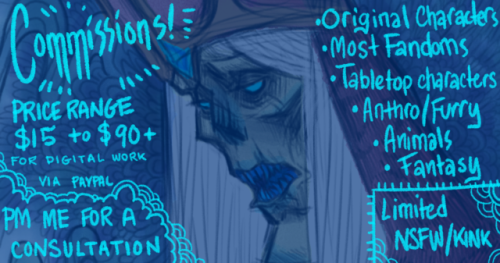 uncle-touchy-lich:Commissions are currently open!Due to my...