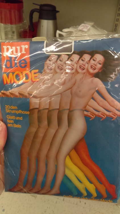 shiftythrifting - That’s one way to sell hosiery. And I almost...