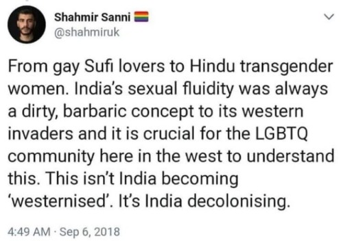 queeranarchism - Shahmir Sanni @shahmiruk - “From gay Sufi lovers...