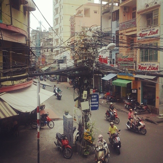 Maybe this is why the power goes out occasionally #vietnam (at Ho Chi Minh City, Vietnam)