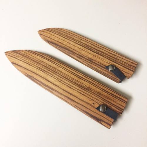 akwoodanddesign - Two limited edition zebra wood sayas we made...