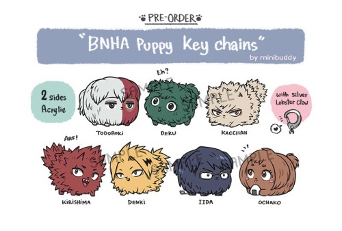 minibuddy - Puppy keychain preorder is now ‘closed’!! yeahhh✨THANK YOU SO MUCH FOR EVERY..