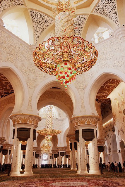 ghostlywriterr - Sheikh Zayed Grand Mosque, Abu Dhabi.by Mysa Kh