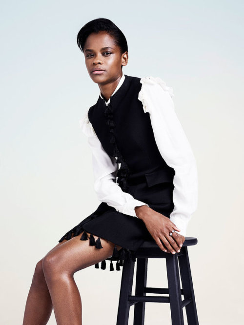 avengcrwanda - Letitia Wright for The Sunday Times Style UK by...