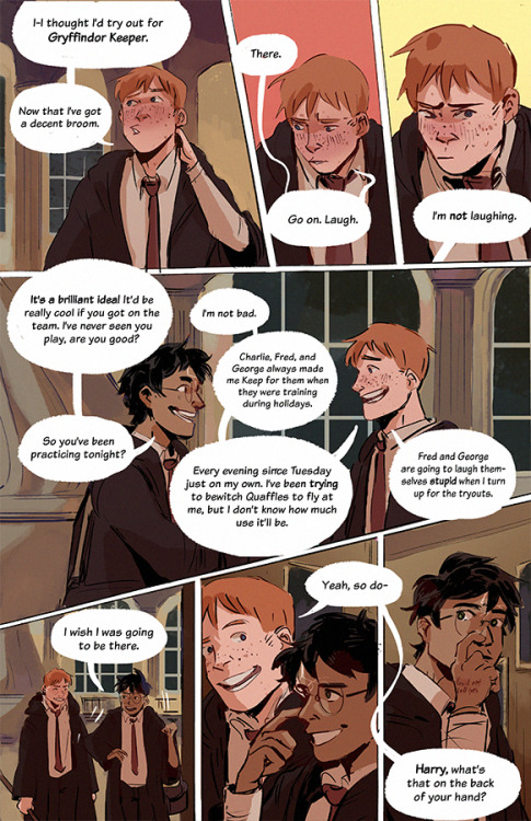 meruz:Harry hesitated, but after all, Ron had been honest with...