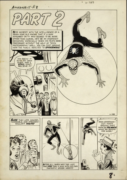 travisellisor - page 7 from Amazing Fantasy (1962) #15 by Steve...