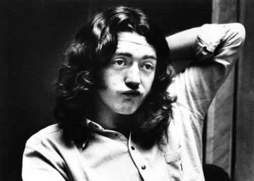 weinribs - Rory Gallagher posed in Amsterdam, Holland in 1974...