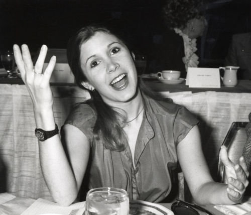 thenerdsaurus - Carrie Fisher, Celebrated Star Wars Actor, Dies...
