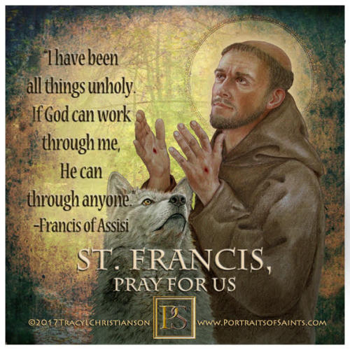 Happy Feast DaySaint Francis of Assisi 1181-1226Feast day:...