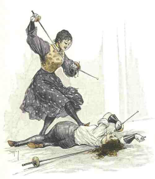 imfemalewarrior - the-history-of-fighting - Old School Fencing...