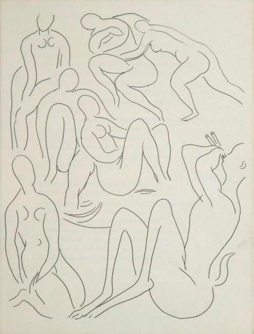 colin-vian -  Henri Matisse etching for Stéphane Mallarmé’s...