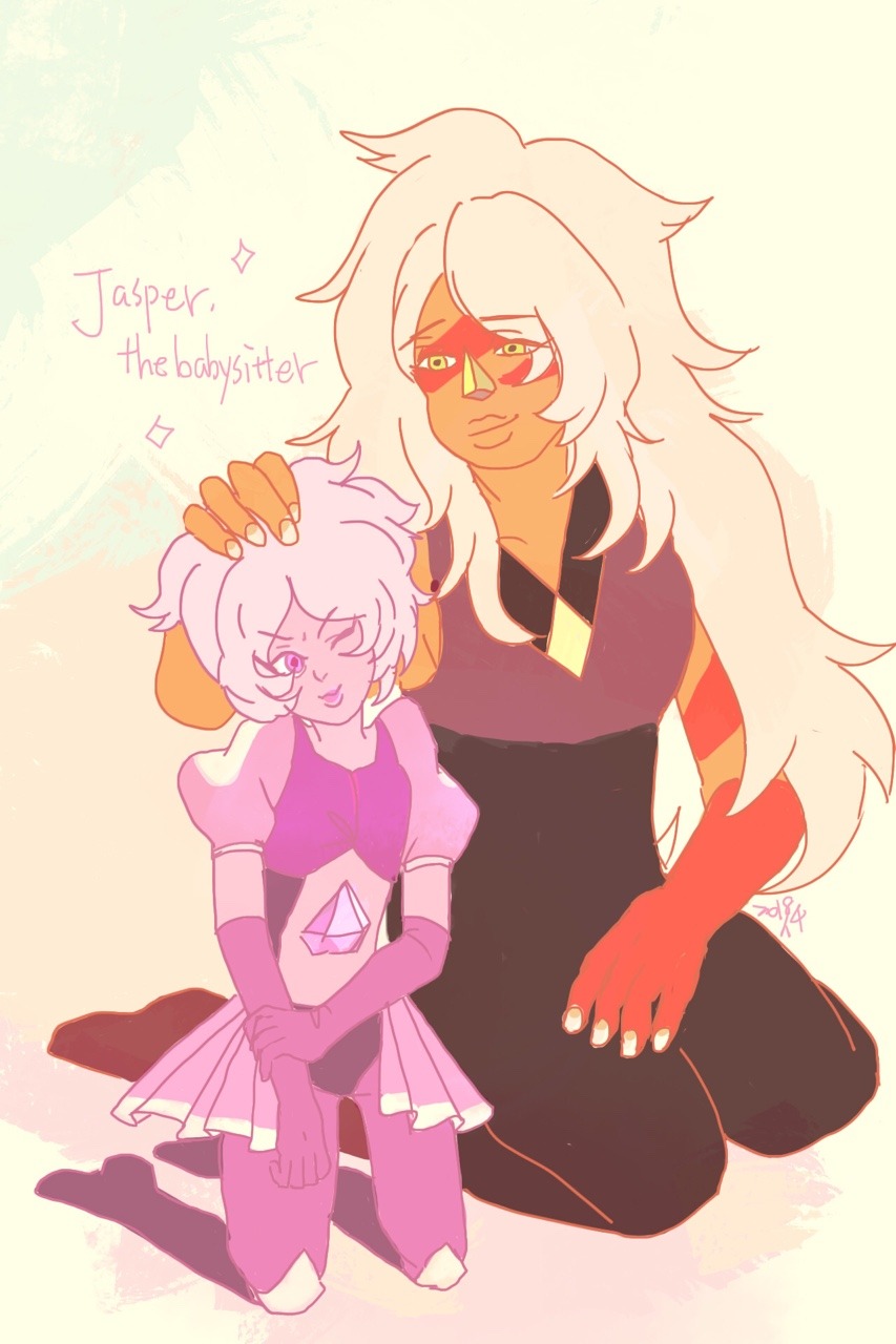 I like the concept of babysitter Jasper. Pink diamond is so adorable ❤️