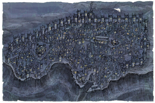 lazzmap - Map I drew for Dragon magazine #322 back in August...