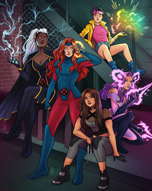 Women of Marvel by Jen Bartel