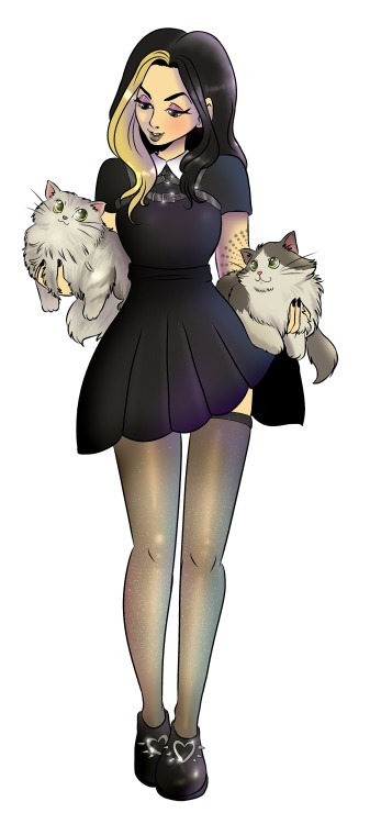 doublemaximusart - It’s Suzy (@flapflaps)with Mochi and Mimi!...