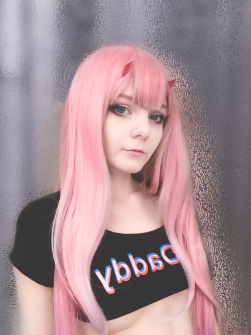 pink hair anime girl cosplay  Tumblr
