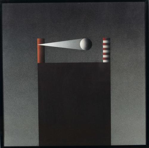 Julio Le Parc (Argentinean, b. 1928) - Modulation 975, acrylic...
