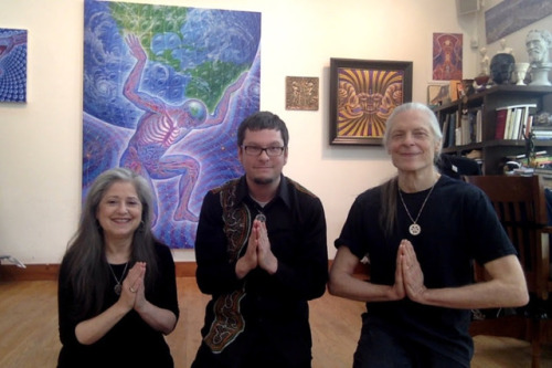 Sharing with Love! - Alex Grey - CoSM“Where there is great love...