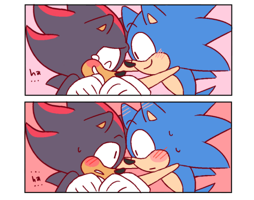 gaysilver:sonic sees shadows paws for the first time and...