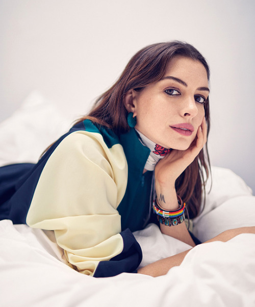 captainmarvels - Anne Hathaway(© photographed by Billy Kidd for...