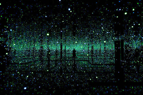 dawnawakened - Yayoi Kusama, Infinity Mirrored Room - Filled with...