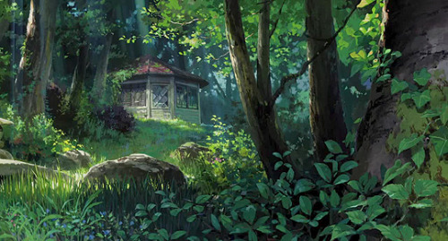 cinemamonamour - Ghibli Gardens - Sadako‘s Garden in...
