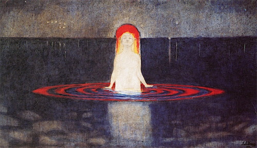windypoplarsroom - Harald Oskar Sohlberg “The Mermaid” (1896)