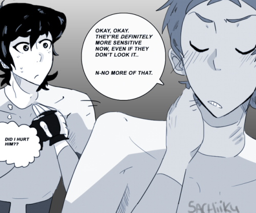 sachiiku - from this wonderful fic that features lance drowning...