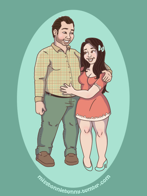 apple-pie-thighs - Couples portrait for Emily. Thanks again for...