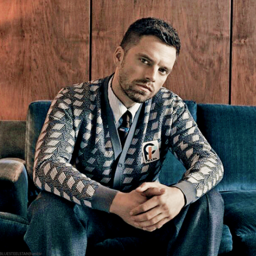 bluesteelstan - Sebastian Stan on the October issue of Style...