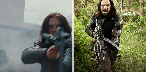 all-about-that-fandoms - n-barnes - Bucky with the guns.