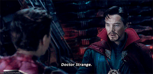 sherlockspeare - Spider man and Doctor Strange meet for the...
