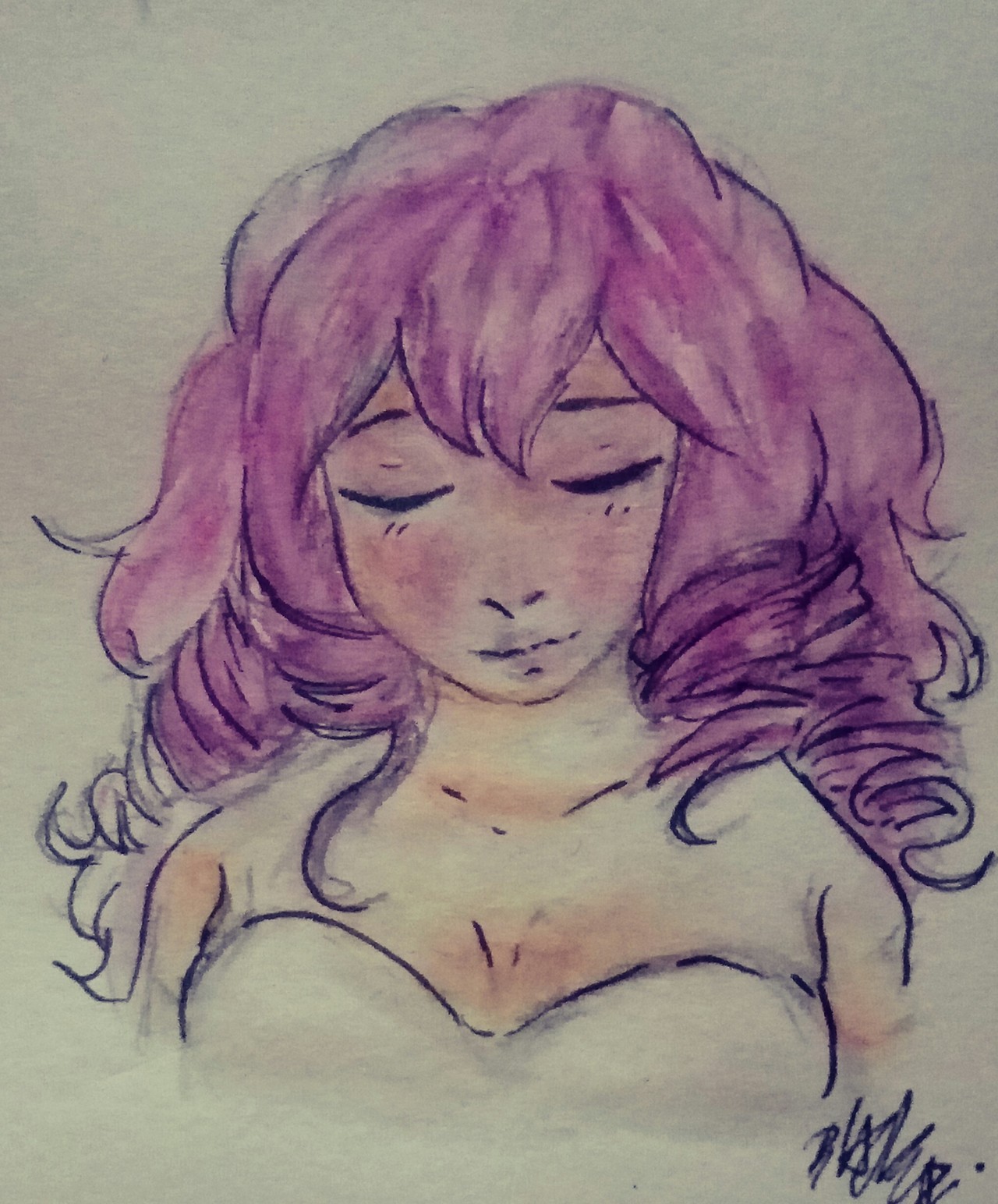 i kinda felt like drawing rose because i think she’s really pretty